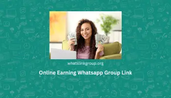 Online Earning Whatsapp Group Link